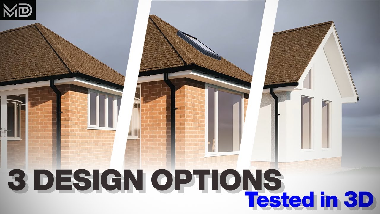 Bungalow Extension Walkthrough | 3 Options Tested in 3D | Solihull