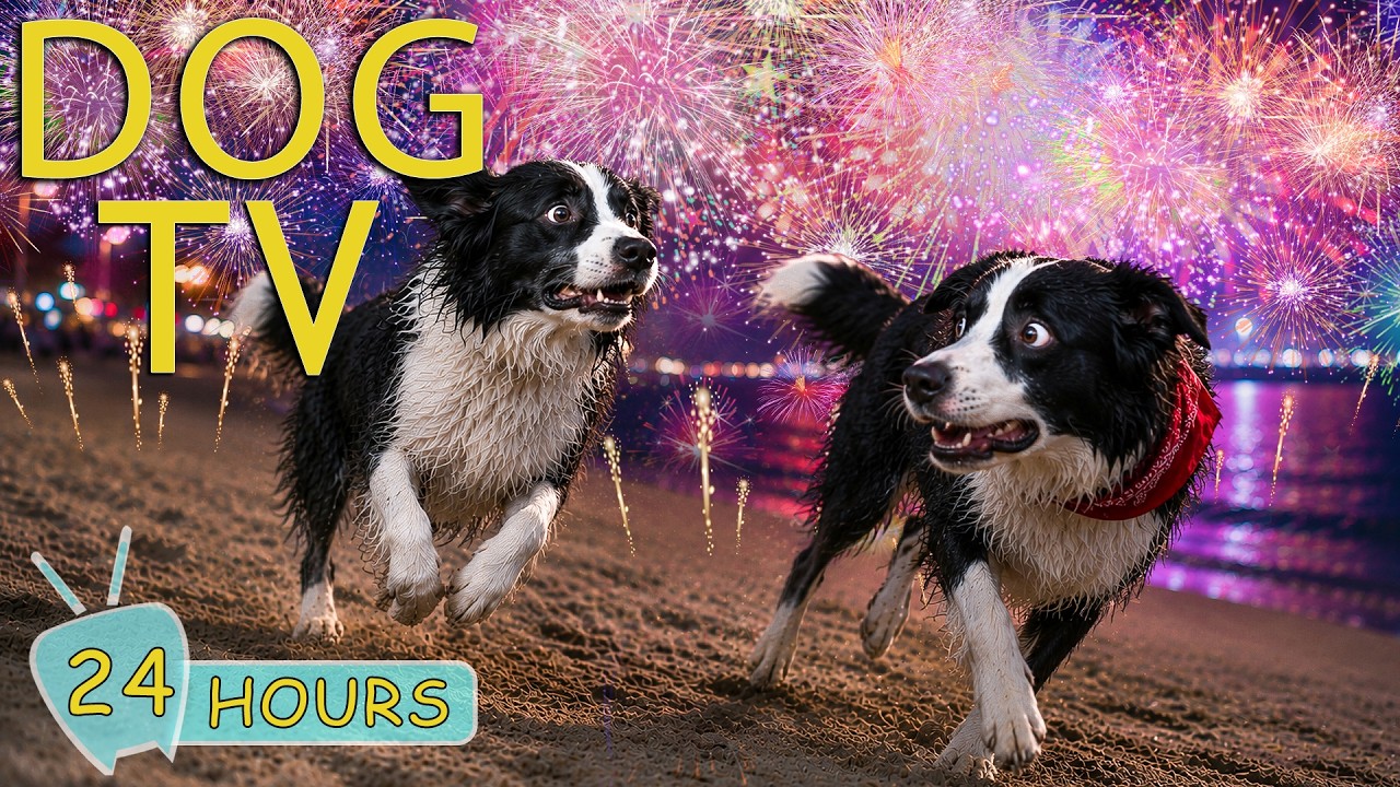 DOG TV: July 4th Special - Best Relax Videos for Dogs No Anxiety from Fireworks, Bangs & Loud Noise
