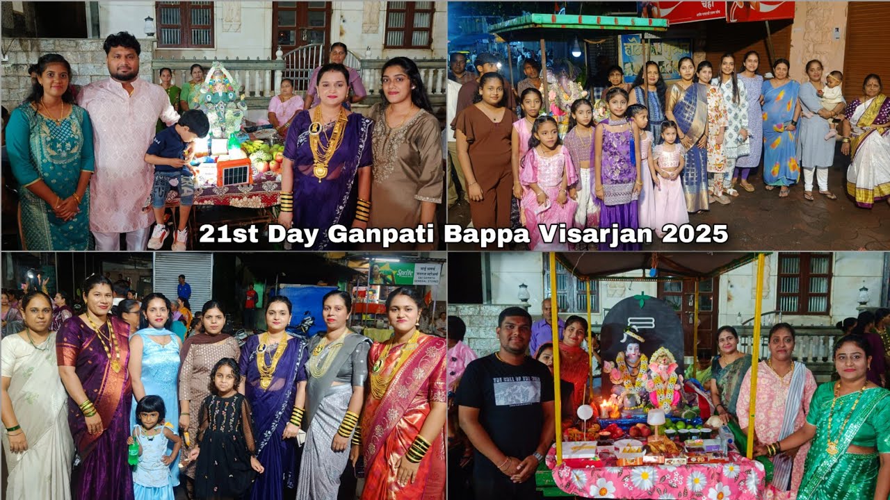 21st Day Ganpati Bappa Visarjan Sohala 2025 Mora Koliwada #mahadev #parvati #ganesh #love #dance