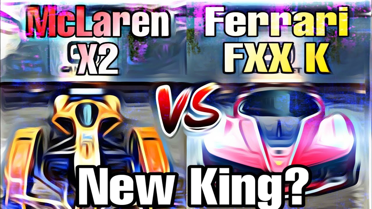 Asphalt 8 - Ferrari FXX K vs McLaren X2 | Alps | New King? S Class