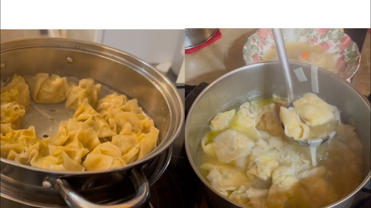 Chicken siomai, molo soup for any occasion