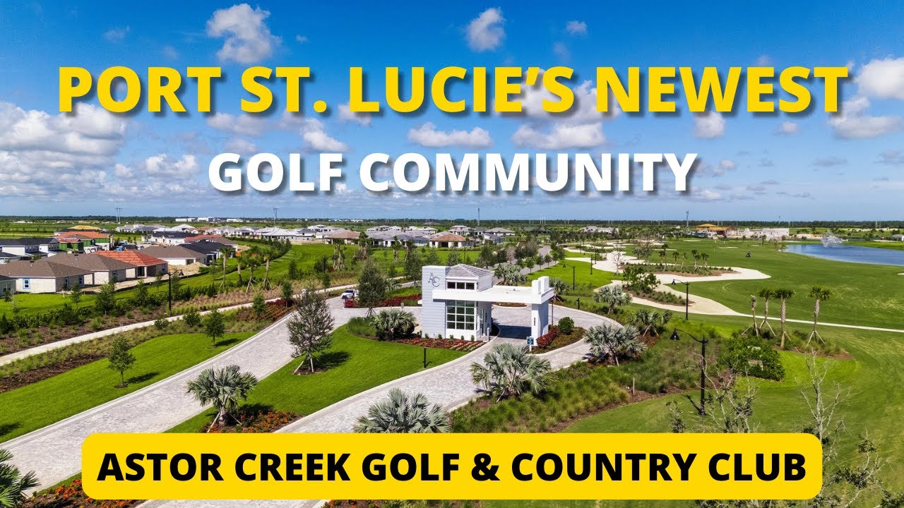Inside Astor Creek: Port St. Lucie’s Newest Golf Community