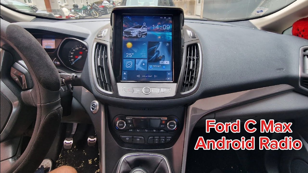 Ford C Max & Ford Kuga Android Radio  شاشة اندرويد فورد سي ماكس فورد كوكا
