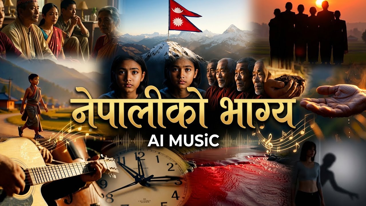 नेपालीको भाग्य | Nepaliko Bhagya | Powerful Nepali Protest Song 2026 | Voice of Youth | AI Music