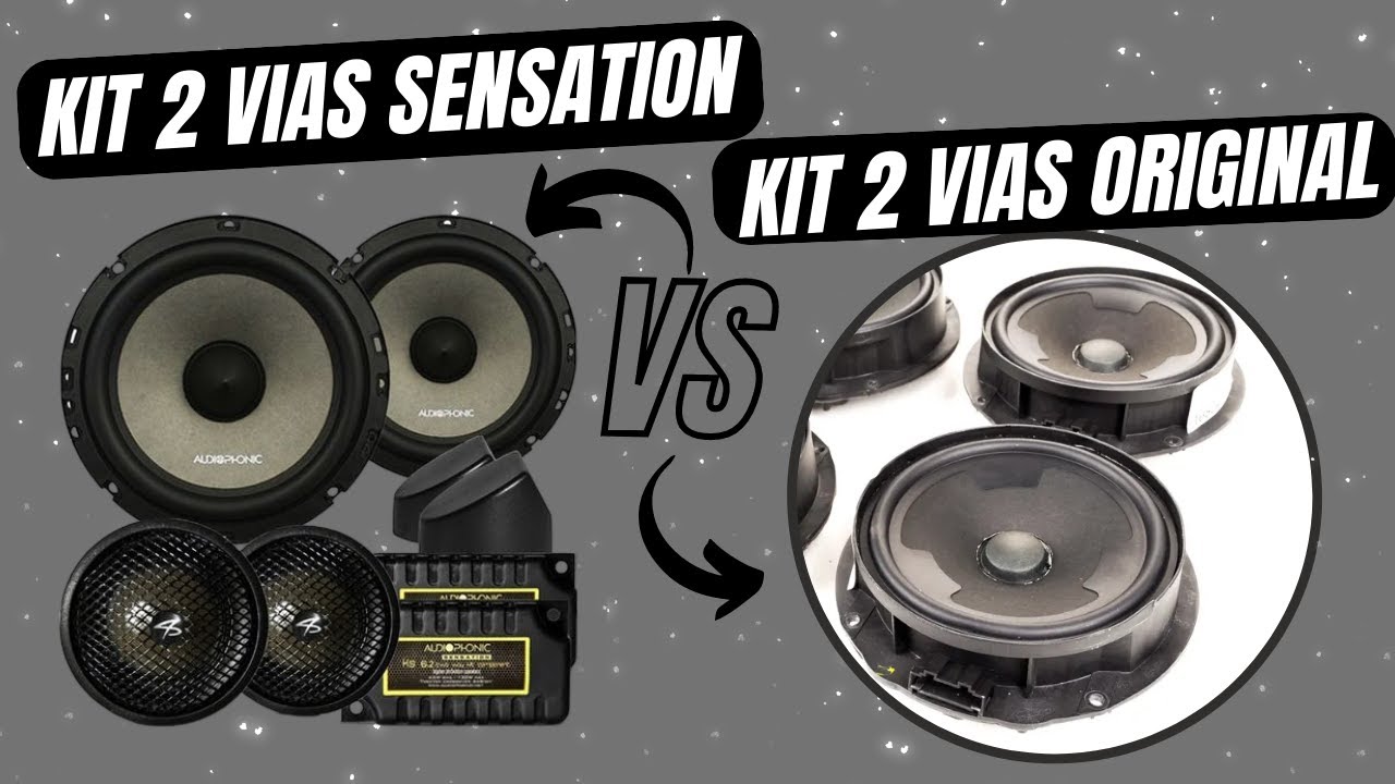KIT 2 VIAS AUDIOPHONIC SESATION 6