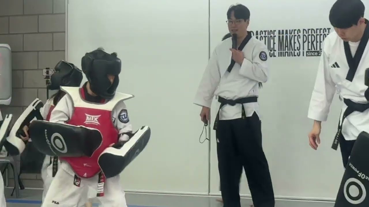 청라충의태권도 참관수업 고생했어시안이