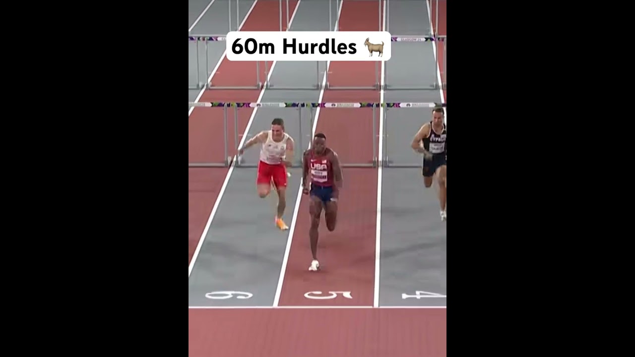 Grant Holloway 60m Hurdles Championship Record