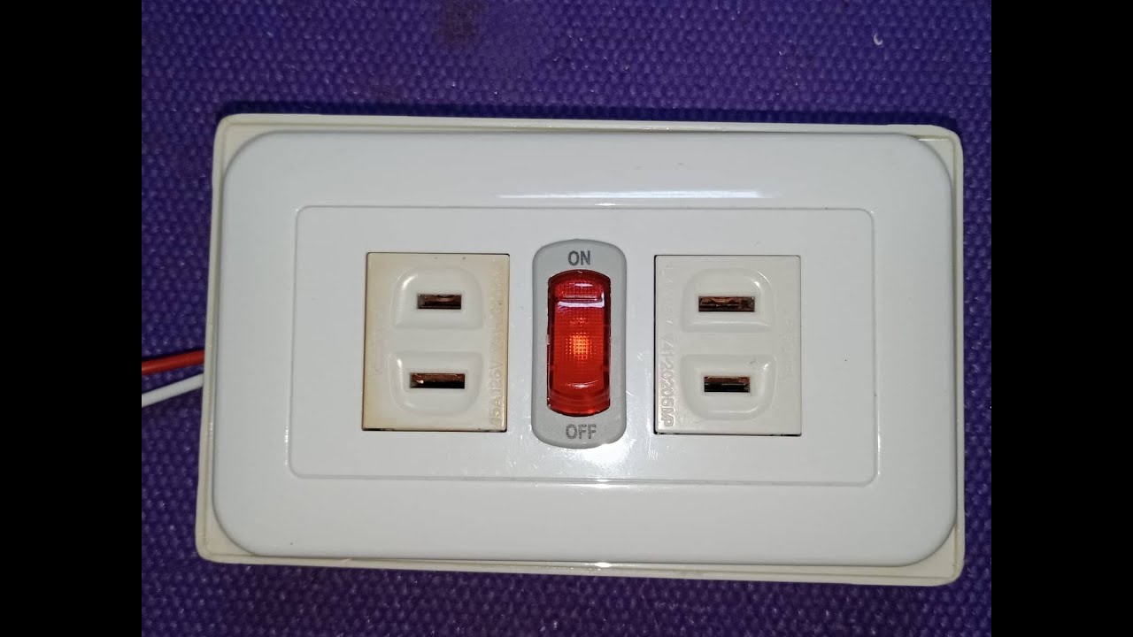 DIY HOW TO MAKE SURGE PROTECTOR POWER STRIP OUTLET USING VARISTOR AND THERMAL FUSE
