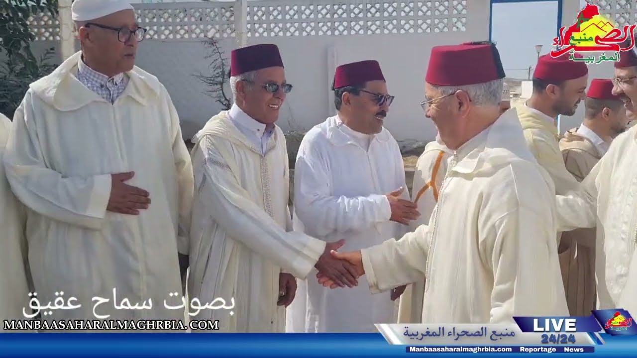 استقبال حار للحاجب الملكي بمولاي بوسلهام بحضور السيد عامل إقليم القنيطرة ورئيس جماعة مولاي بوسلهام 