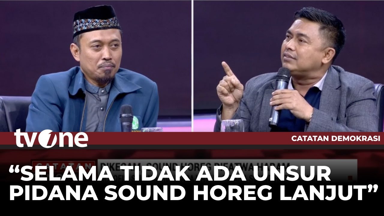 Debat Ketua Fatwa MUI Jatim VS Ketum Barisan Ksatria Nusantara soal Sound Horeg