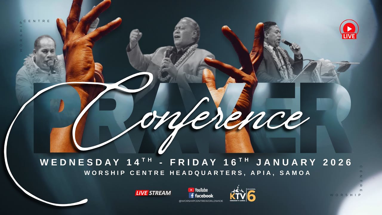 Prayer Conference 2026 DAY 1 — Wednesday 14th Jan 2026