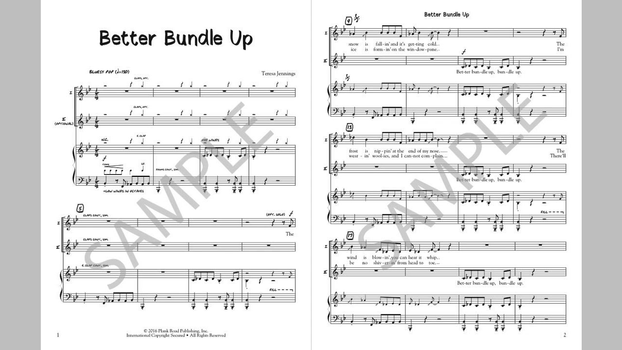 Better Bundle Up - MusicK8.com Singles Reproducible Kit