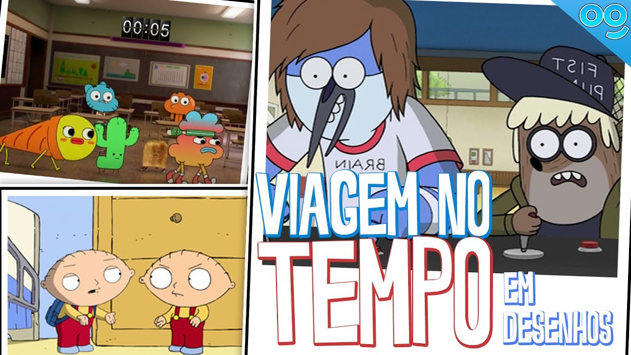 DESENHOS com VIAGEM no TEMPO