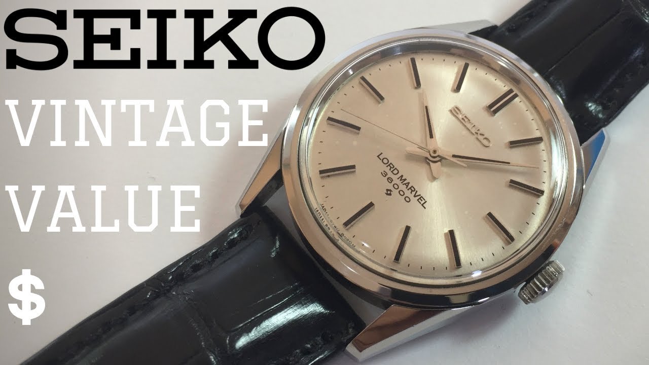 Seiko Vintage Lord Marvel 1976 LM5740 Hi-Beat