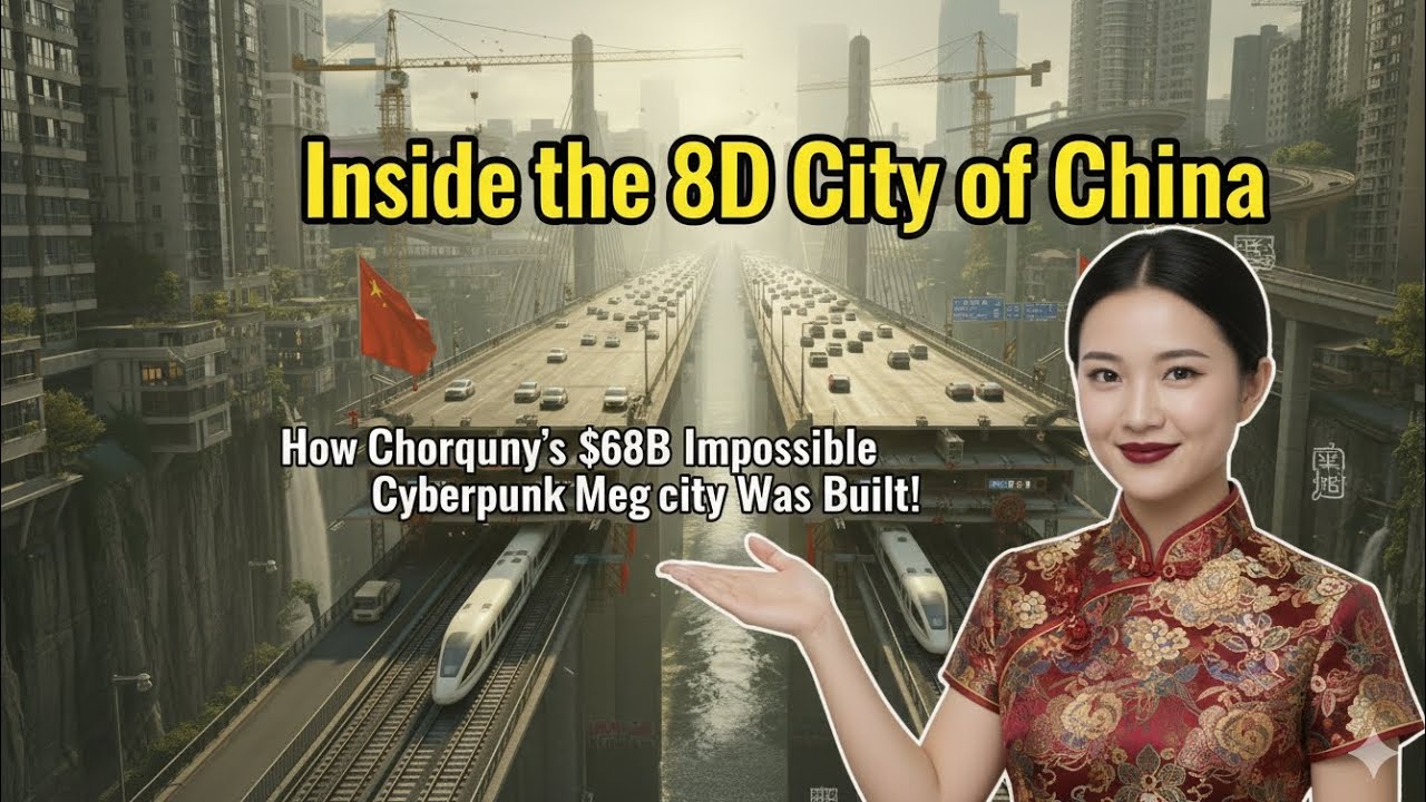Inside the 8D City of China: How Chongqing's $68B Impossible Cyberpunk Megacity Was Built!