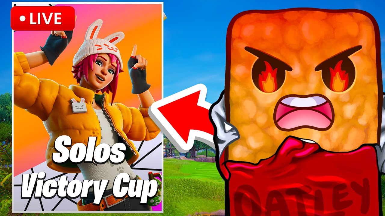 🔴LIVE - SOLO VICTORY CUP (Fortnite)