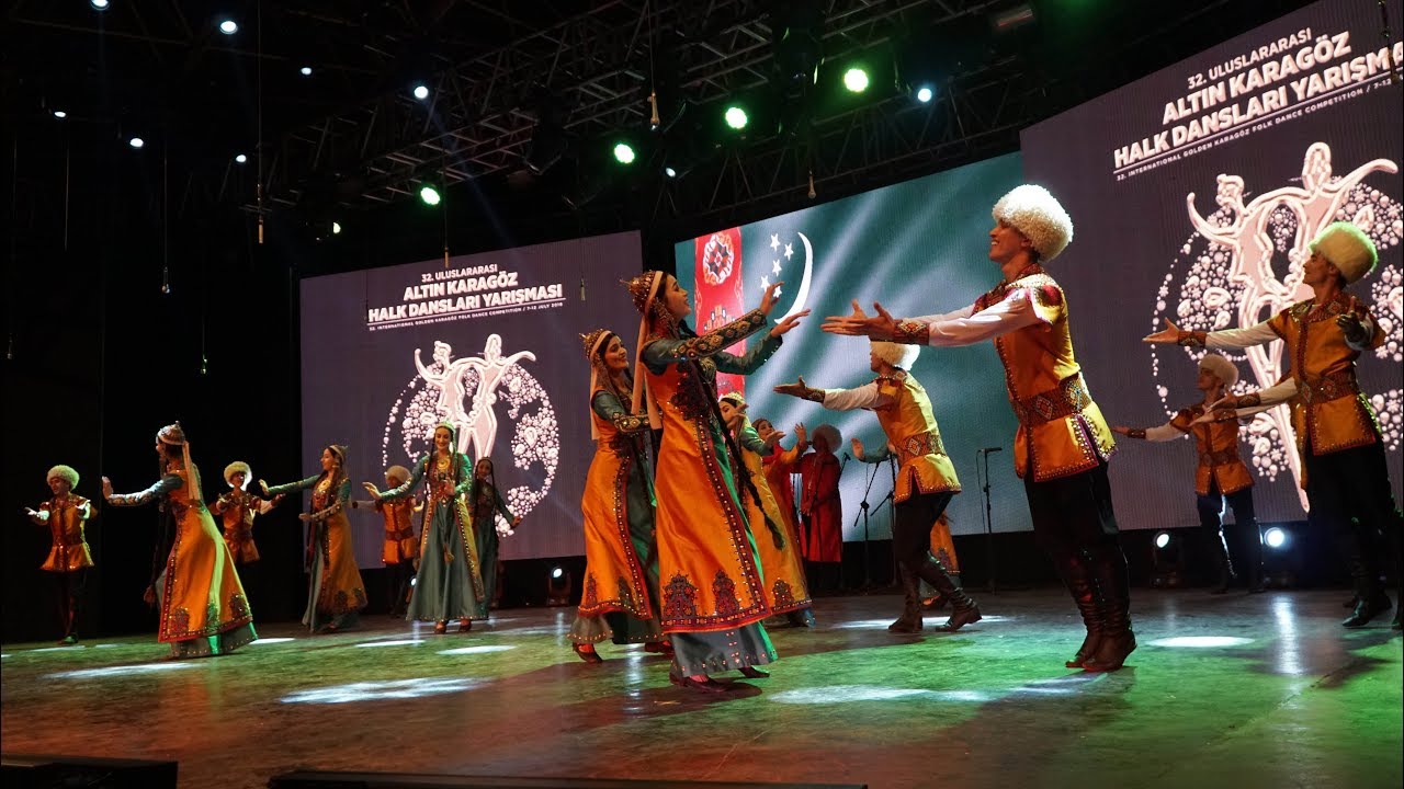 32. Uluslararası Altın Karagöz Halk Dansları Yarışması-Türkmenistan