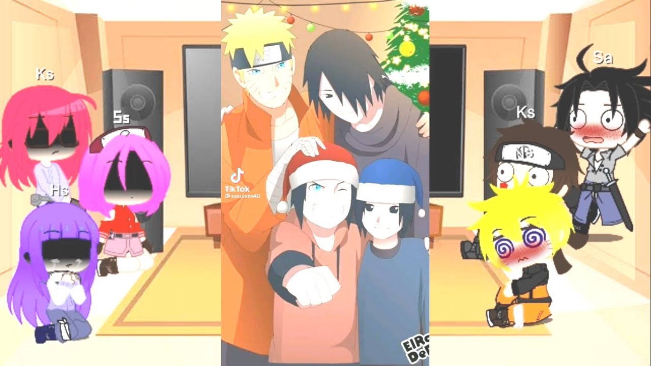 💖💞Naruto y sus amigos reaccionan al Sasunaru Parte 1💞💖