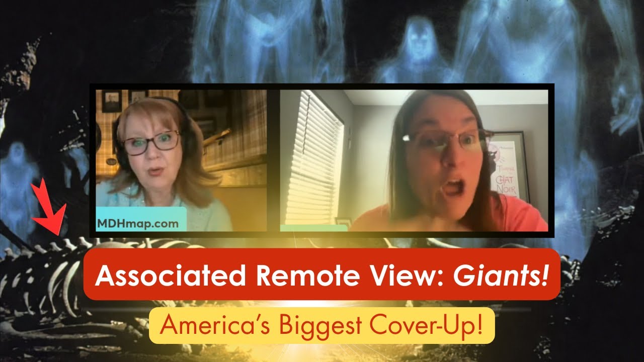 Remote Viewing Ancient Giants: Nephilim & Buried Skeletons EXPOSED in America!