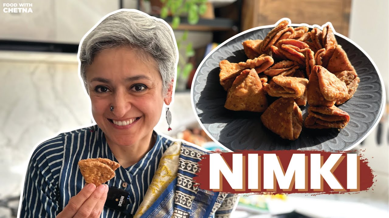 CRISPY NIMKI | Layered Namak pare recipe | Food with Chetna