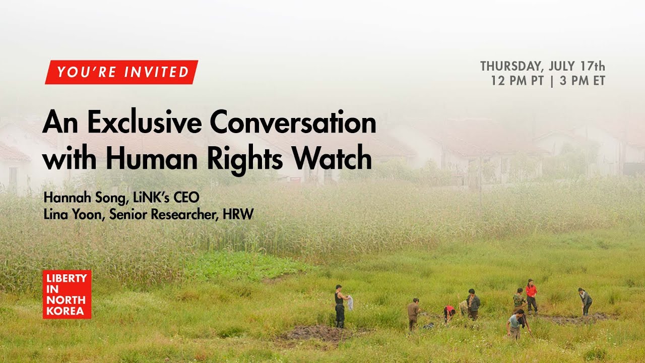 Updates on North Korea | Fireside Chat with Lina Yoon from Human Rights Watch