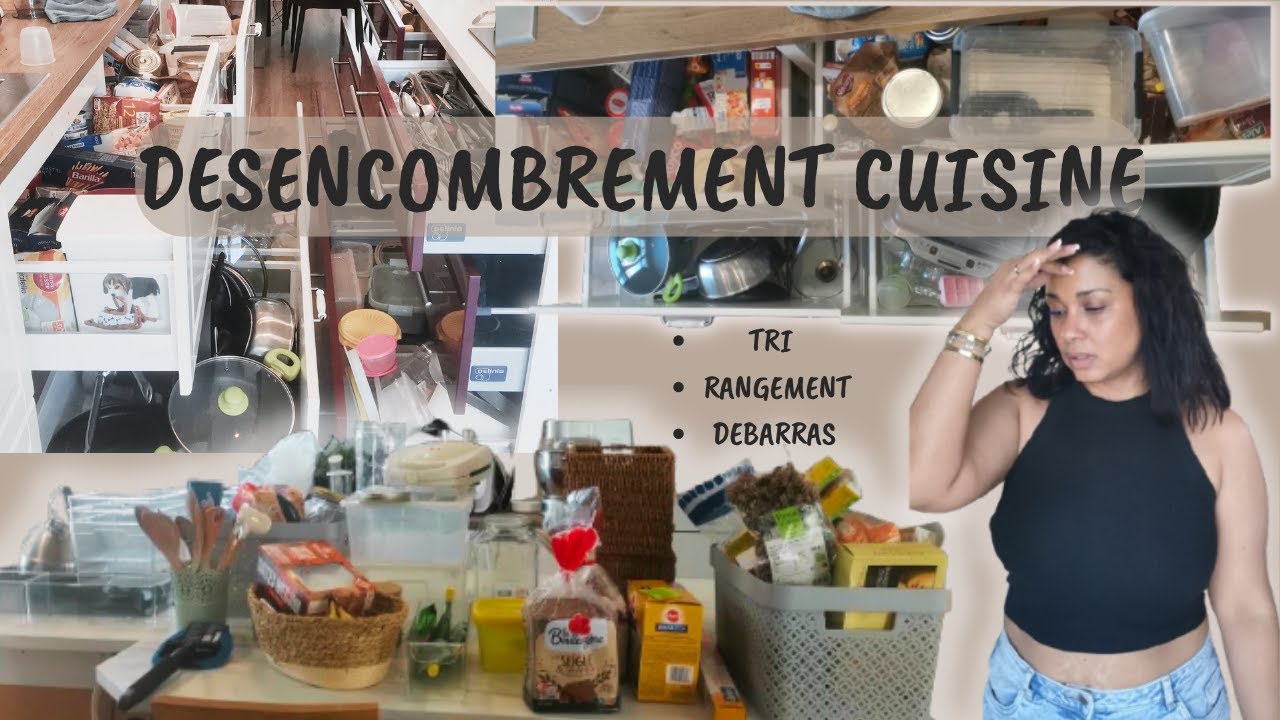 ENORME DESENCOMBREMENT CUISINE | TRI EXTREME | ORGANISATION TOTALE | JE CHANGE TOUT |