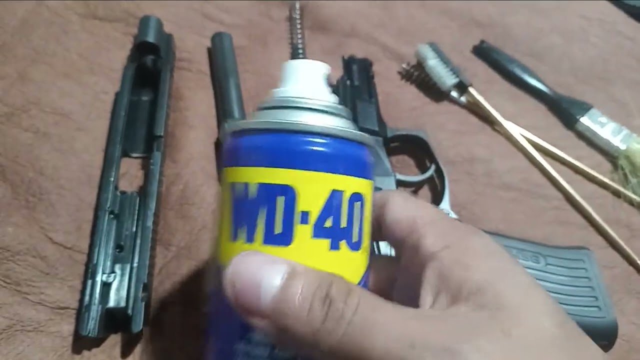 LIMPIEZA DE TU ARMA CORTA WD40?