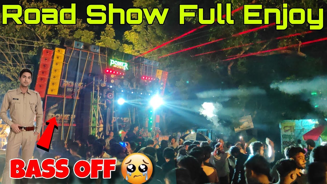 Power Music Road Show Full Enjoy 👌|| Police Ne Bass Ko Off Kardiya 😭|| Asurali Ganesh Visarjan 2025