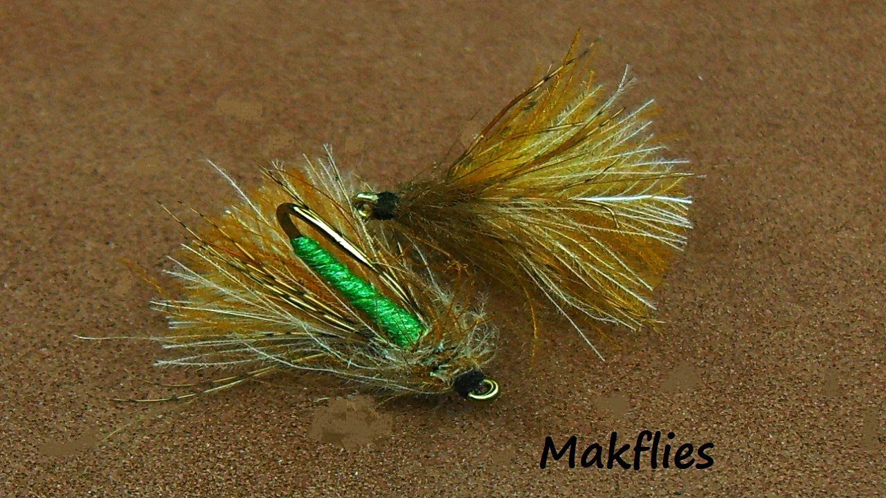 Fly Tying a Foam Body F-Fly Variation by Mak