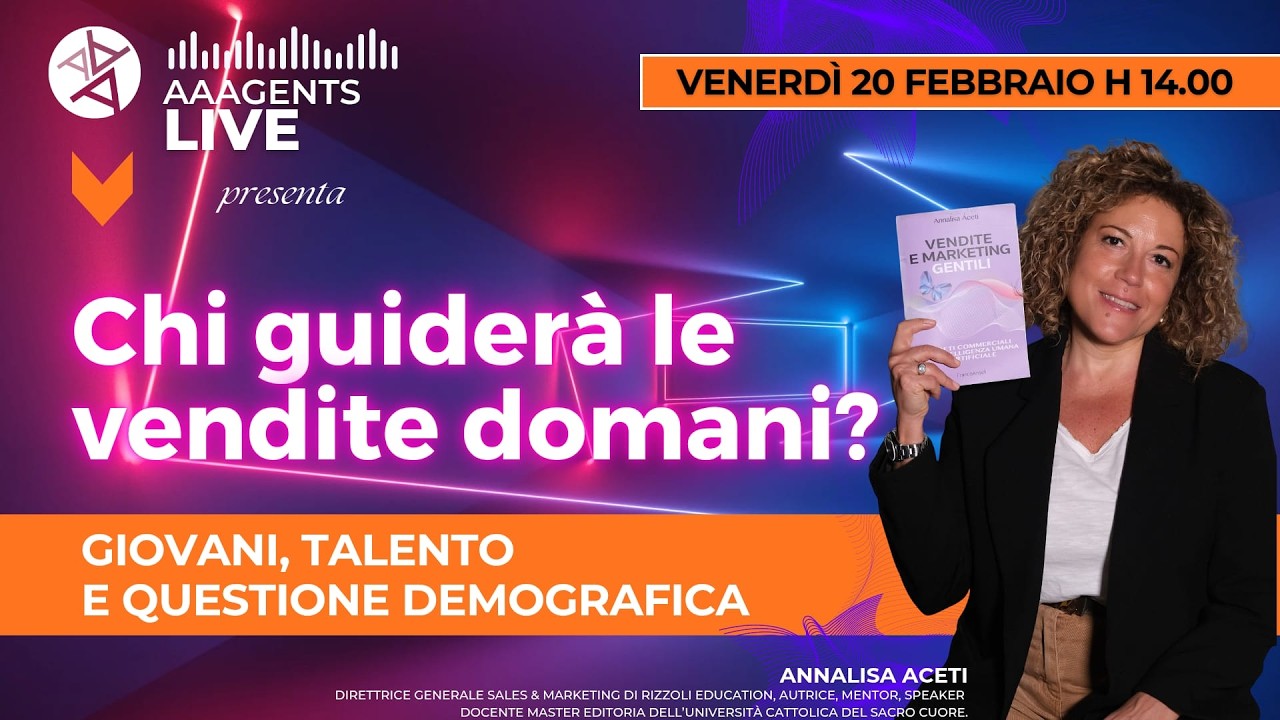 Chi guiderà le vendite domani? Giovani, talento e questione demografica 📱