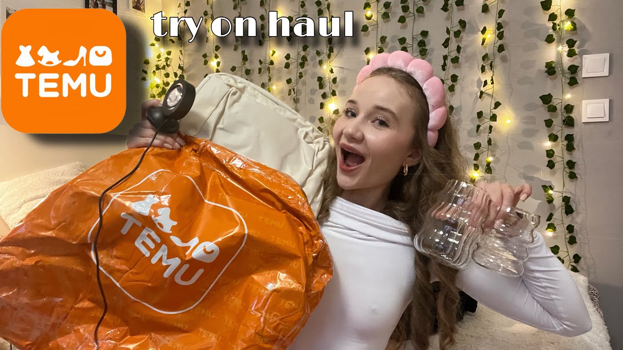 TEMU haul ubrania, gadżety, kosmetyki, ozdoby