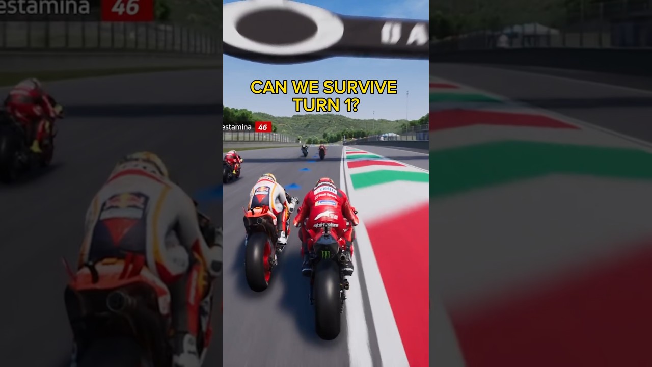 MOTOGP23 ONLINE! THESE LOBBIES ARE WILD! 😯 CAN WE MAKE IT THROUGH TURN 1? #motogp #motogp23