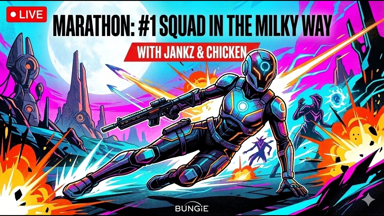 LIVE- #1 Squad in the Milky Way w/ Jankz and Chicken
