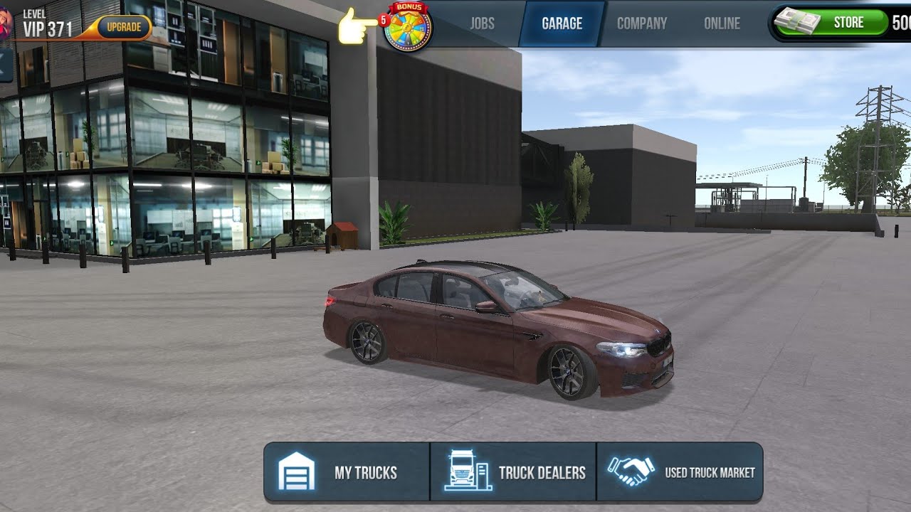Truck Simulator ultimate gameplay| BMW Drive smoothly #trucksimulator #androidgaming