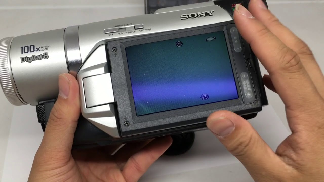 sony ソニー DCR TRV620 使い方 検品方法 ハンディーカム 動作確認