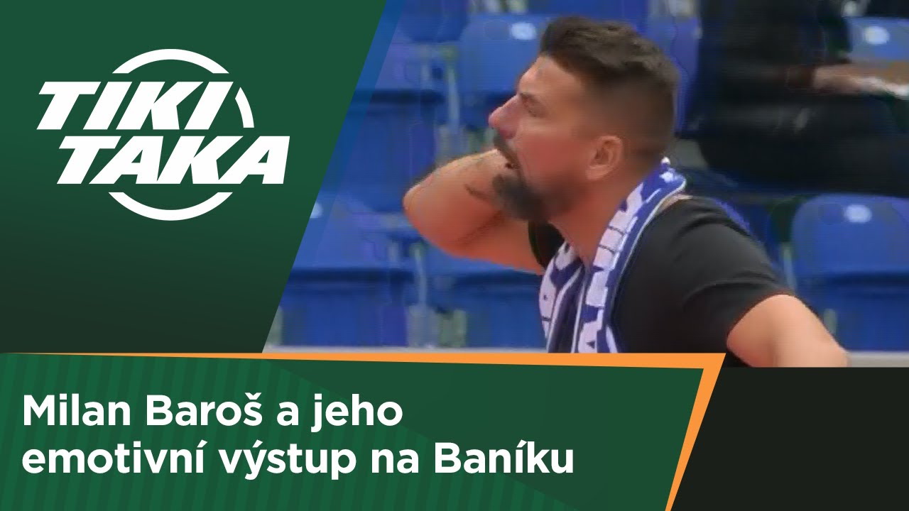 TIKI-TAKA: Legenda Baro&scaron; vyburcoval fanou&scaron;ky Ban&iacute;ku před z&aacute;pasem se Spartou