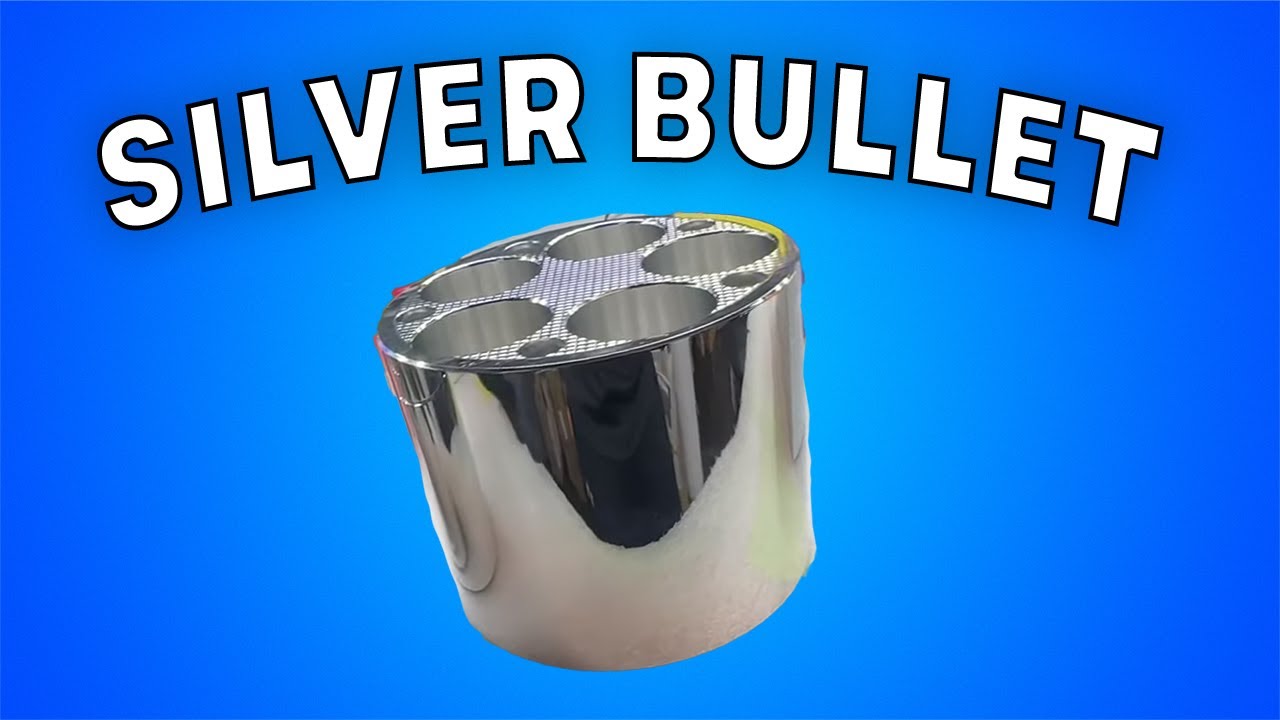 Hide SILVER in a SilverBullet. | Gorilla Pro Customs #shortsvideo #giftideas #brick #money #fypシ