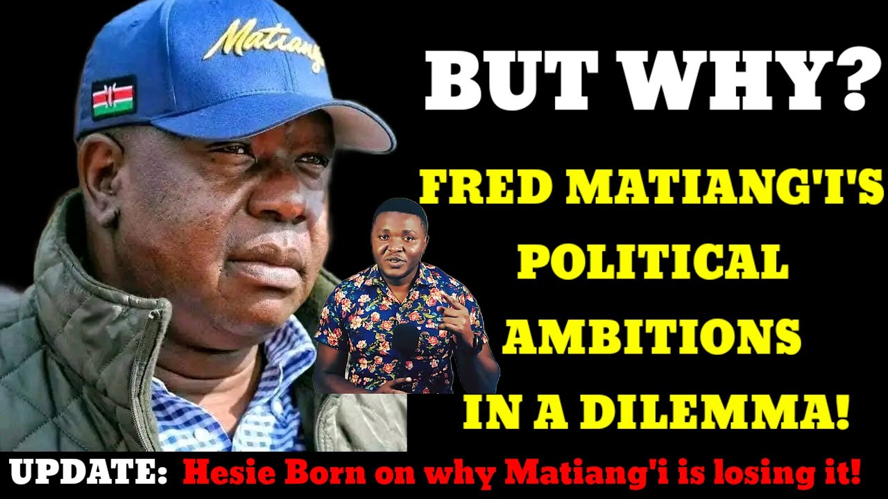 FRED MATIANG'I SITUATION GETTING WORSE! KNOW WHY