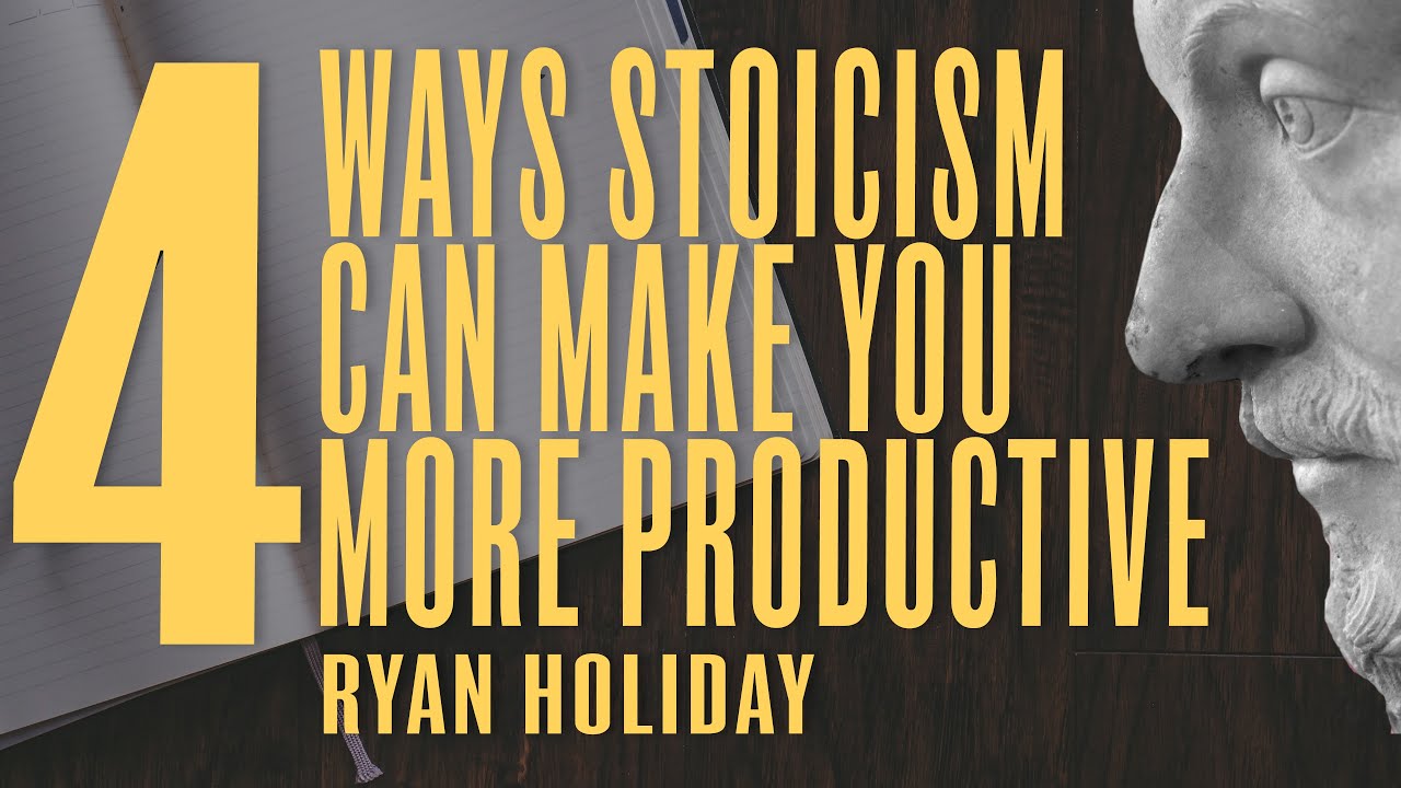How To Be More Productive According To Marcus Aurelius and The Stoics | Ryan Holiday | Daily Stoic