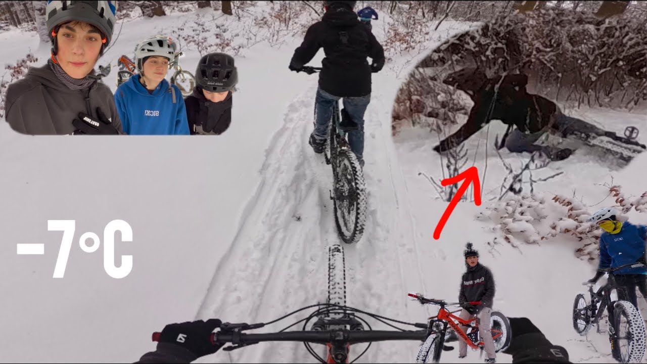 Shredy na trailech v sněhu! (Winter Vlog)