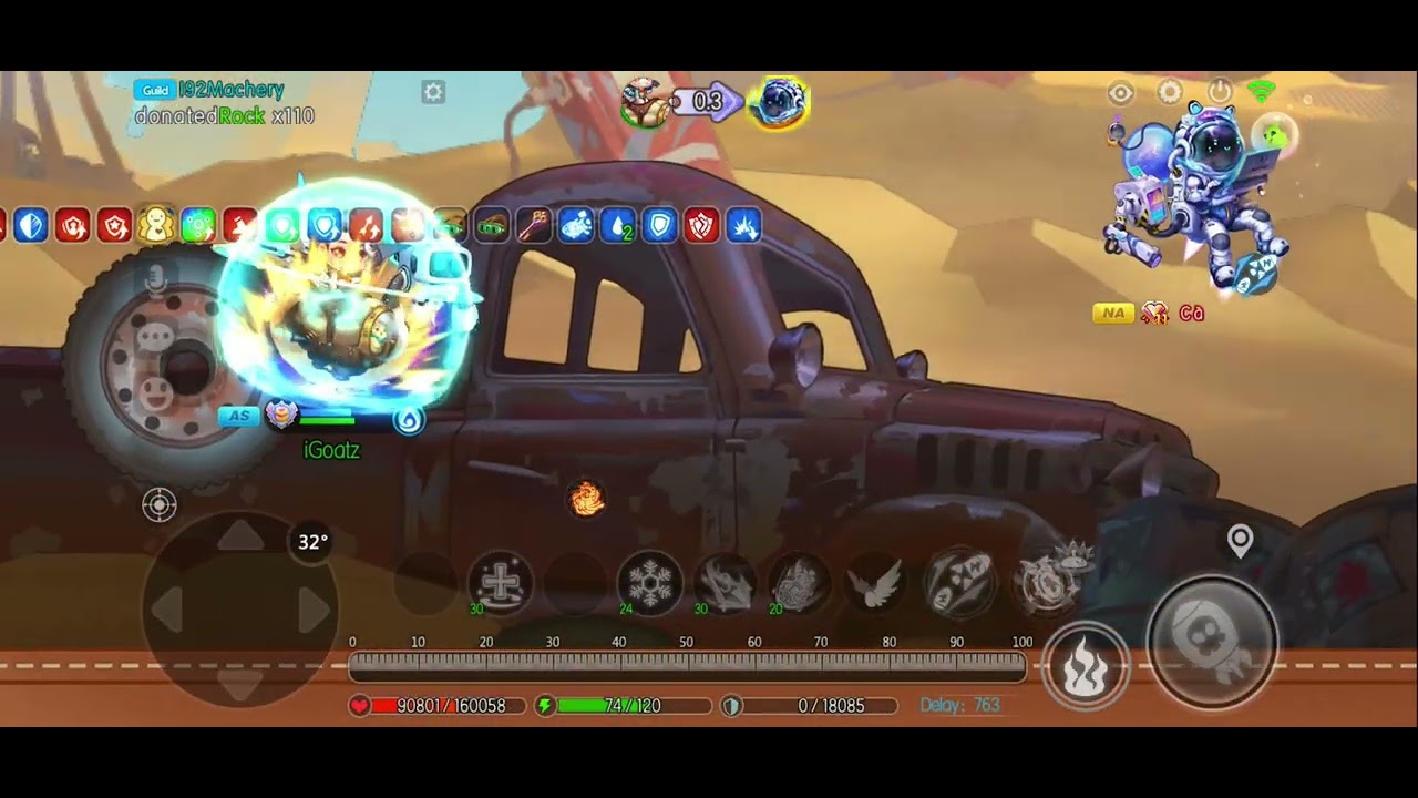 DDTANK MOBILE  rank 1v1
