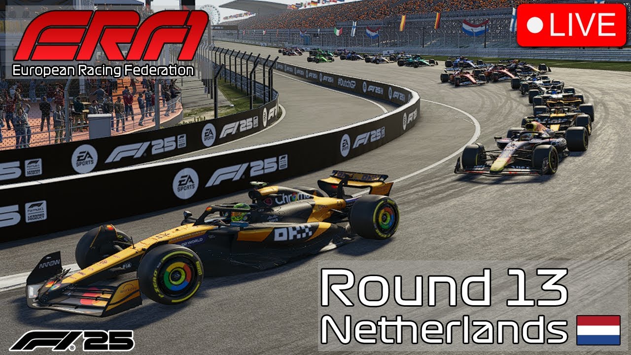 ERF1 Round 13 Netherlands 🇳🇱 | F1 25