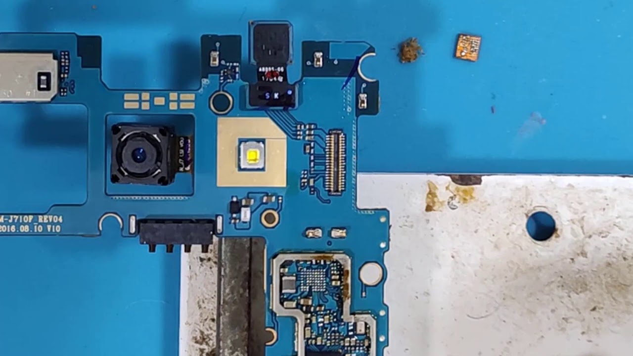 j710f charge ic no power no charge  اصلاح هاتف لا يعمل لا يشحن تشخيص العطل وحله سامسونج j7 2016 j710