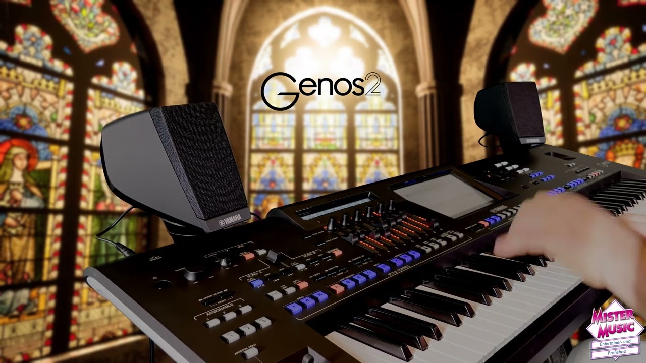 YAMAHA Genos 2 YAMAHA C7 Grandpiano  Oh holy Night