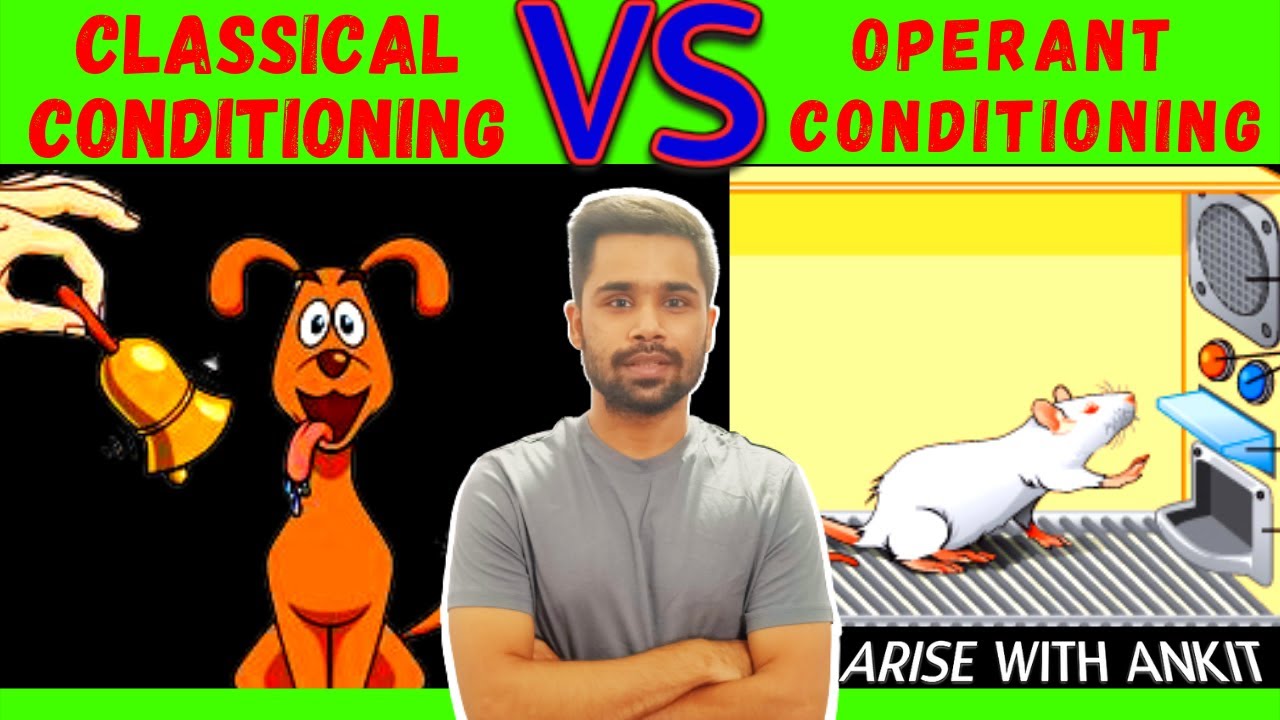 Difference between operant and classical conditioning | child development course | free | CTET 2021