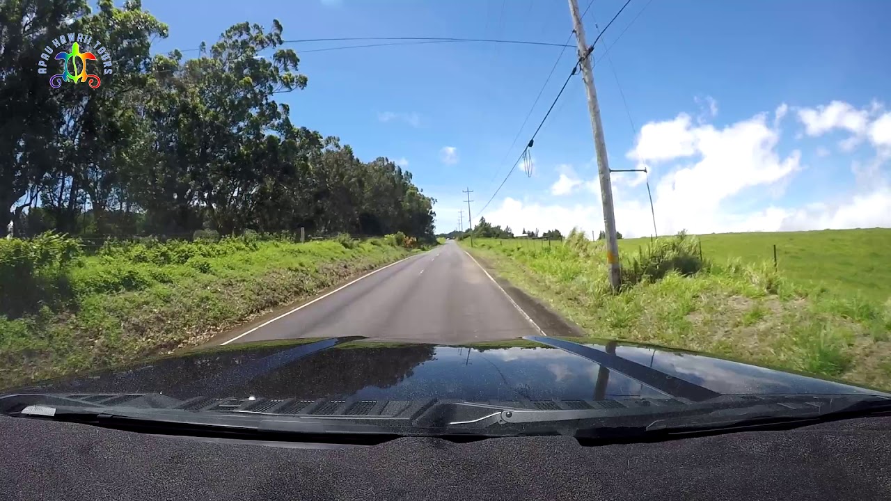 Hawi Town To Waimea On Kohala Mountain Road Big Island Hawaii