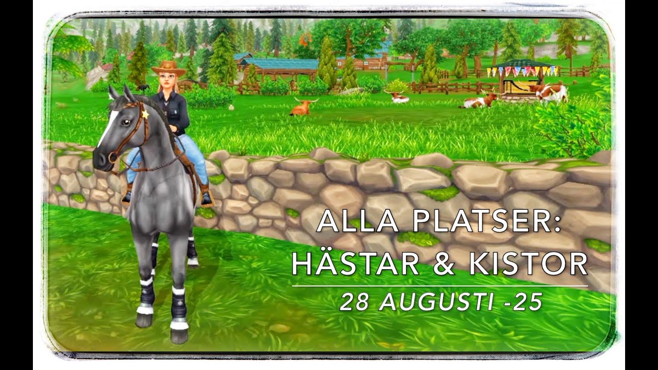 ALLA PLATSER: hästar & kistor (torsdag 28/8) - CAMP WESTERN // Star stable
