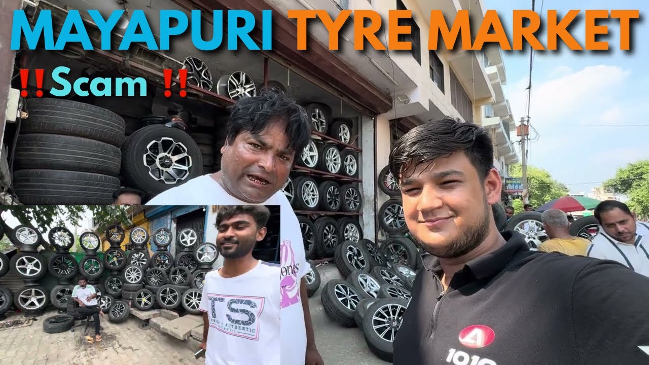 (Mayapuri Tyre Market ‼️Scam‼️)2025 Mayapuri Second Hand Tyres Best & Cheap Tyres Detail Experience👍