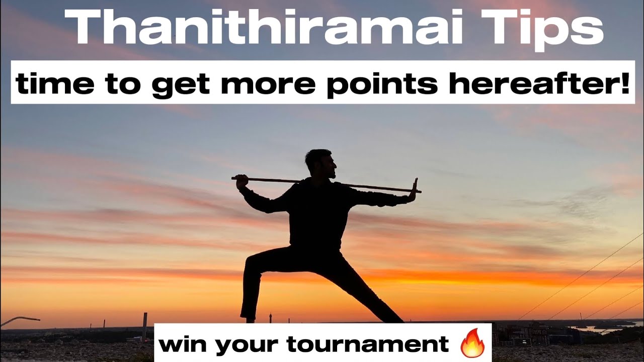 Thanithiramai Tips for Silambam Tournaments #Thanithiramai #silambam #silambamtournament