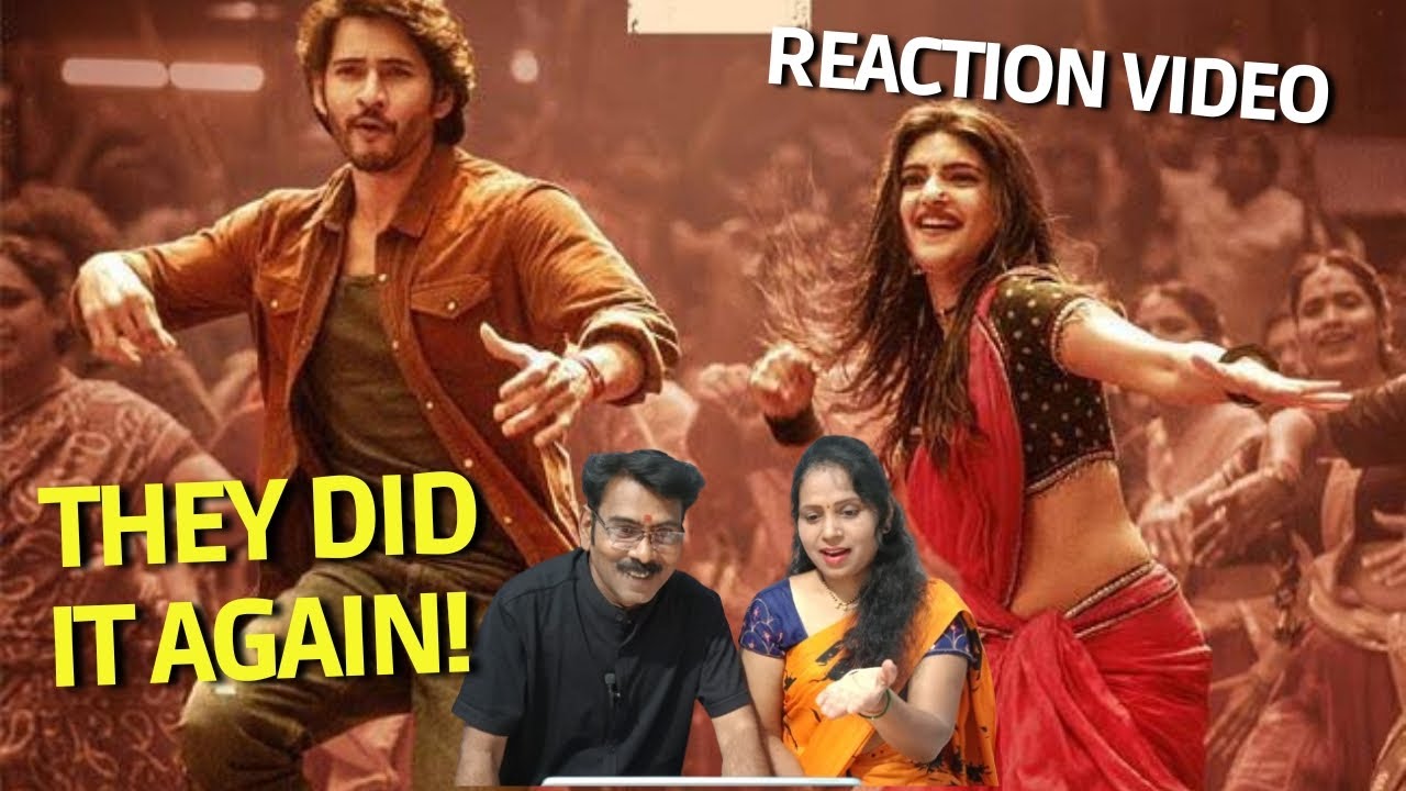 Mahesh Babu and sreeleela Electrifying Dance reaction | Cheppave Chirugaali reaction |guntur kaaram
